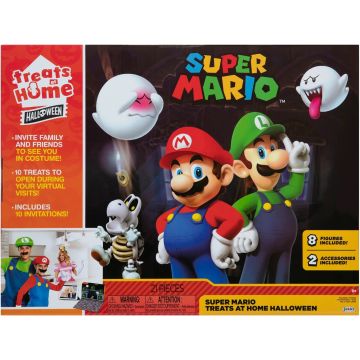 Jakks Pacific Super Mario Treats at Home Halloween-Standaard (Diversen) Nieuw