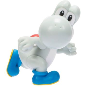 Jakks Pacific Super Mario 6,5CM Figure-Yoshi Wit (Diversen) Nieuw