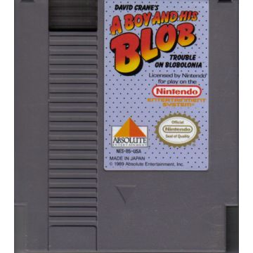 David Crane's A Boy and His Blob-Kale Cassette (NES) Gebruikt