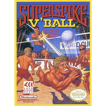Super Spike V'ball-Kale Cassette (NES) Gebruikt