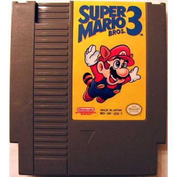Super Mario Bros. 3-Kale Cassette (NES) Gebruikt