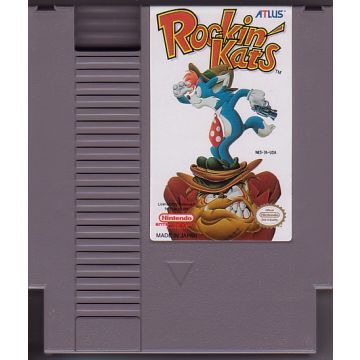 Rockin' Kats-Kale Cassette (NES) Gebruikt