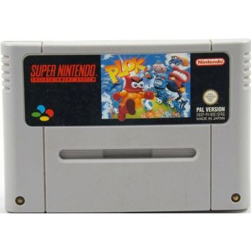 Plok-Kale Cassette (SNES) Gebruikt