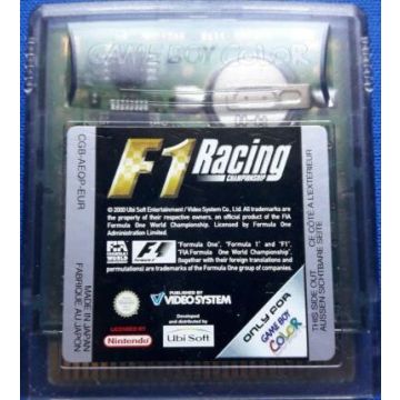 F1 Racing Championship-Kale Cassette (GBC) Gebruikt