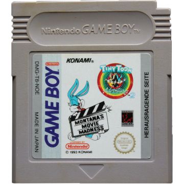 Tiny Toon Adventures 2 Montana's Movie Madness-Kale Cassette (Game Boy) Gebruikt