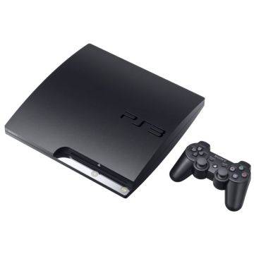 Sony PlayStation 3 Slim 160GB-Zwart (PlayStation 3) Gebruikt