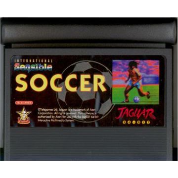 Sensible Soccer-Kale Cassette (Atari Jaguar) Gebruikt