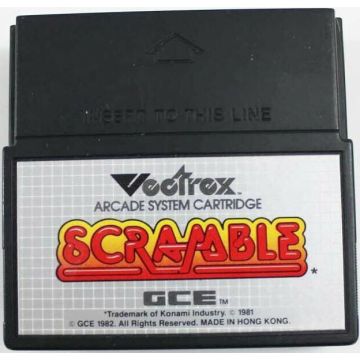 Scramble-Kale Cassette (Vectrex) Gebruikt