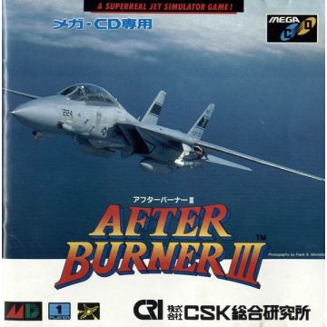 After Burner 3 Mega CD-Alleen Disc (Sega Mega CD) Gebruikt