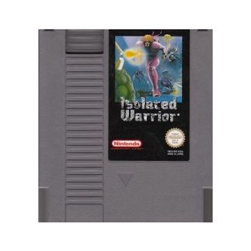 Isolated Warrior-Kale Cassette (NES) Gebruikt