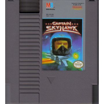 Captain Skyhawk-Kale Cassette (NES) Gebruikt