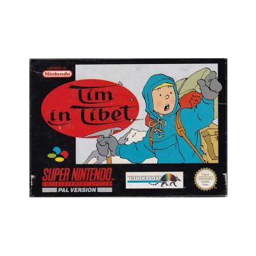 Tintin in Tibet-Standaard (SNES) Gebruikt
