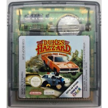 The Dukes of Hazzard Racing for Home-Kale Cassette (GBC) Gebruikt