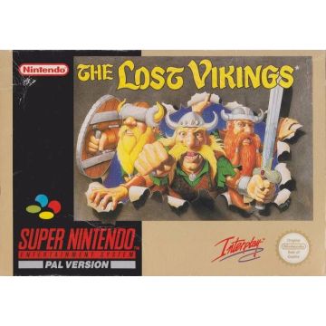 The Lost Vikings-Standaard (SNES) Gebruikt