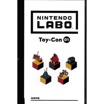 Nintendo Labo VR Toy-Con 01 Variety Kit-Alleen Game (Switch) Gebruikt