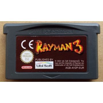 Rayman 3-Kale Cassette (GBA) Gebruikt