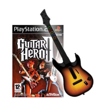 Guitar Hero II-Incl. NIEUW Gitaar (PlayStation 2) Gebruikt