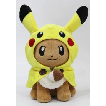 Pokémon Center Pokémon Cosplay Pluche-Eevee Cosplay Pikachu 28CM (Diversen) Nieuw