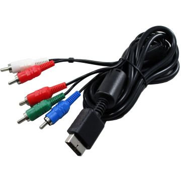 Merkloos Component Video Kabel PS2 / PS3-Standaard (Diversen) Nieuw
