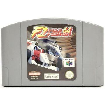 F1 Pole Position 64-Kale Cassette (N64) Gebruikt