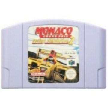 Monaco Grand Prix Racing Simulation 2-Kale Cassette (N64) Gebruikt
