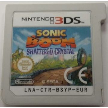 Sonic Boom Shattered Crystal-Kale Cassette (3DS) Gebruikt