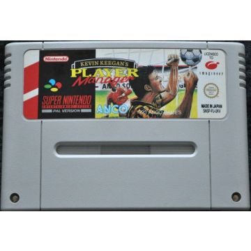 Kevin Keegan's Player Manager-Kale Cassette (SNES) Gebruikt