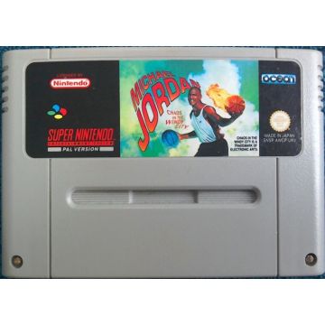 Michael Jordan Chaos in the Windy City-Kale Cassette (SNES) Gebruikt