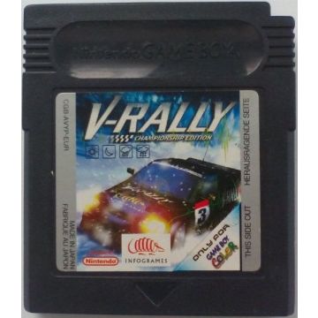 V-Rally Championship Edition-Kale Cassette (GBC) Gebruikt