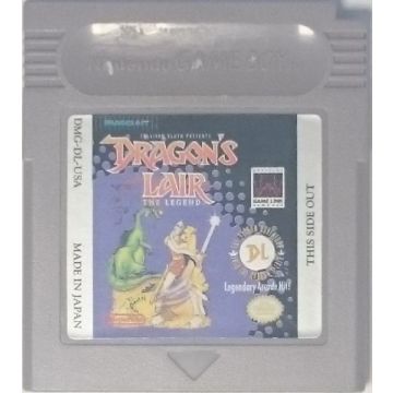 Dragon's Lair-Kale Cassette (Game Boy) Gebruikt