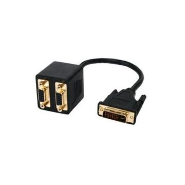 DVI naar 2x VGA Converter-Standaard (Diversen) Gebruikt