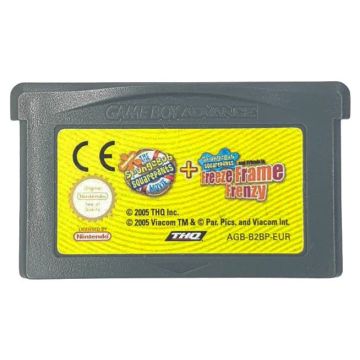 The SpongeBob SquarePants Movie / and Freeze Frame Frenzy-Kale Cassette (GBA) Gebruikt