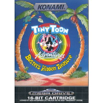 Tiny Toon Adventures-Standaard (Sega Mega Drive) Gebruikt
