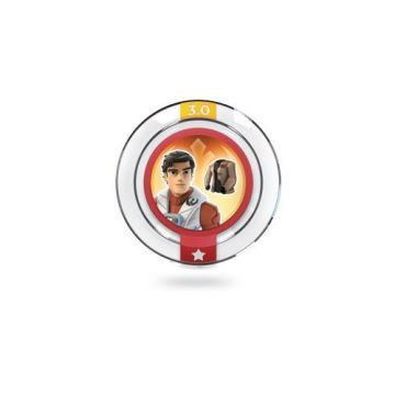 Disney Infinity 3.0 Power Disc Star Wars The Force Awakens-Poe's Resistance Jacket (Diversen) Gebruikt