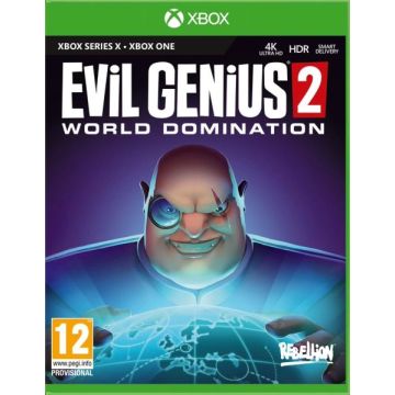 Evil Genius 2 World Domination-Standaard (Xbox Series X) Gebruikt