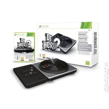 DJ Hero 1 & 2-Incl. Draaitafel (Xbox 360) Gebruikt