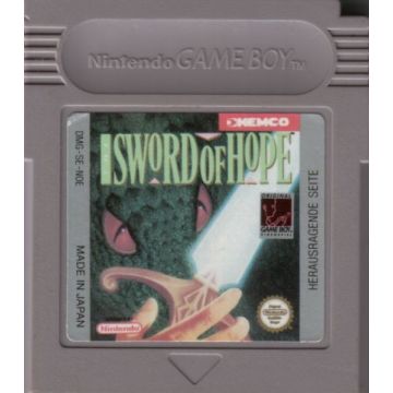 The Sword of Hope-Kale Cassette Incl. Handleiding Duits (Game Boy) Gebruikt