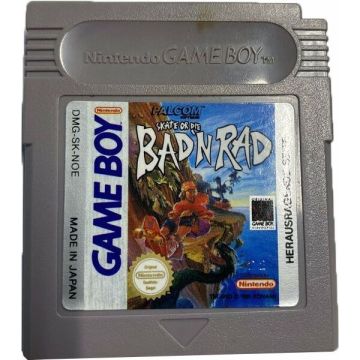 Skate or Die Bad 'n Rad-Kale Cassette Incl. Handleiding Duits (Game Boy) Gebruikt