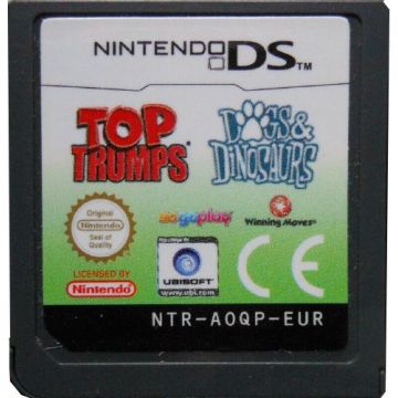 Top Trumps Dogs & Dinosaurs-Kale Cassette (NDS) Gebruikt