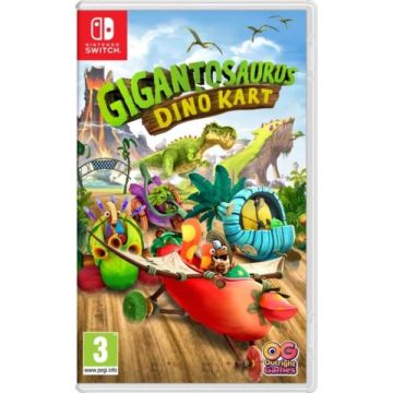 Gigantosaurus Dino Kart-Standaard (Switch) Nieuw