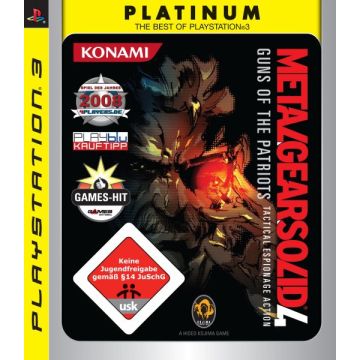 Metal Gear Solid 4 Guns of the Patriots-Duits (PlayStation 3) Gebruikt