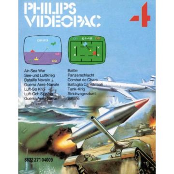 Philips Videopac 04 Air-Sea War / Battle-Standaard (Philips Videopac) Gebruikt