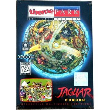 Theme Park-Standaard (Atari Jaguar) Gebruikt