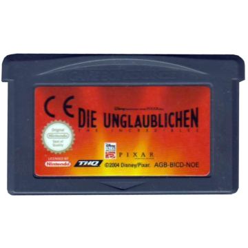 The Incredibles-Kale Cassette Duits (GBA) Gebruikt