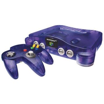 Nintendo 64 Funtastic Gen.1-Grape Purple (N64) Gebruikt