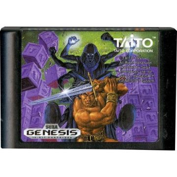 Rastan Saga II-Kale Cassette Amerikaans (Sega Mega Drive) Gebruikt