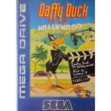 Daffy Duck in Hollywood-Excl. Handleiding (Sega Mega Drive) Gebruikt