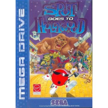 Spot Goes to Hollywood-Excl. Handleiding (Sega Mega Drive) Gebruikt