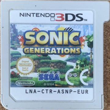 Sonic Generations-Kale Cassette (3DS) Gebruikt