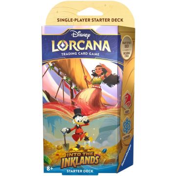 Disney Lorcana TCG Into the Inklands-Starter Deck Ruby & Sapphire (Diversen) Nieuw